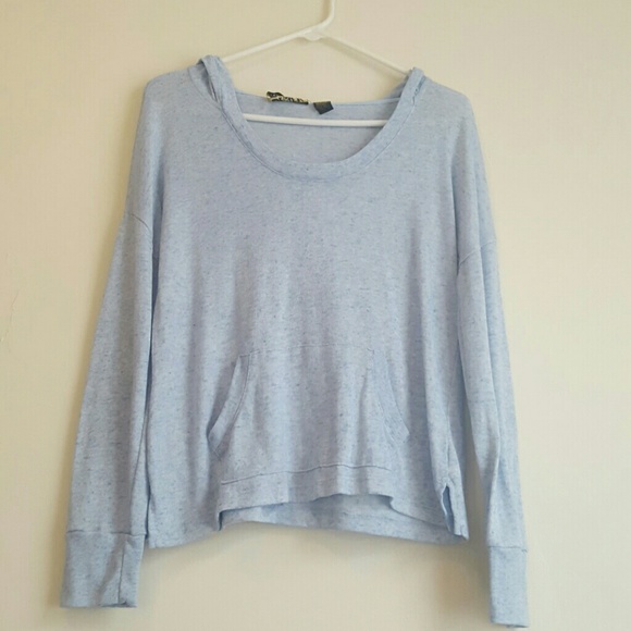 Derek Heart Light Blue Sweater