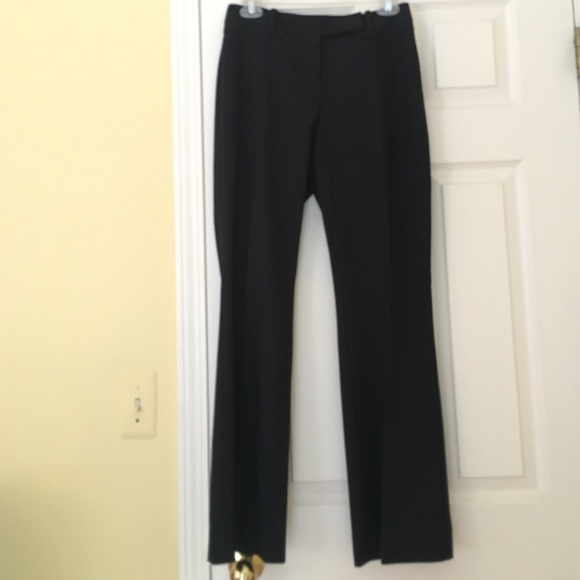 Belted look dress pants