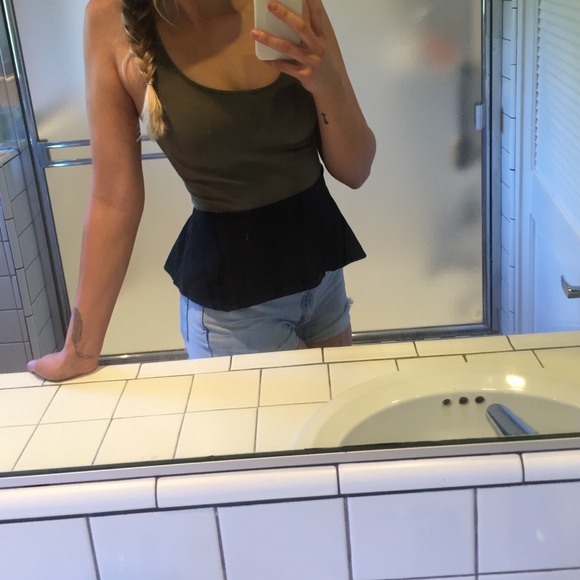 Express peplum top