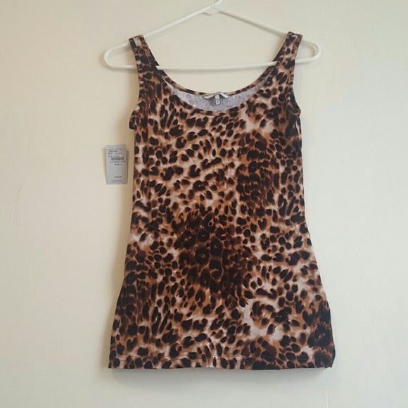 BKE Cheetah Tank Top