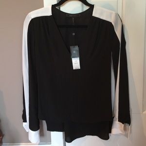 BCBG Maxazria black blouse. Size-xxs