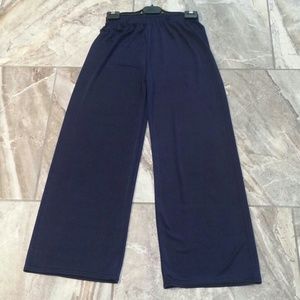 Royal blue flare pants