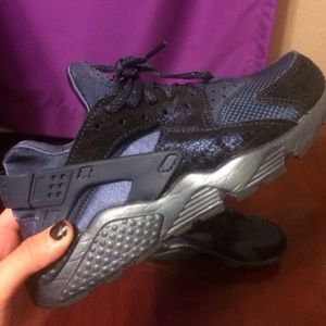 Blue Sparkly Huarache