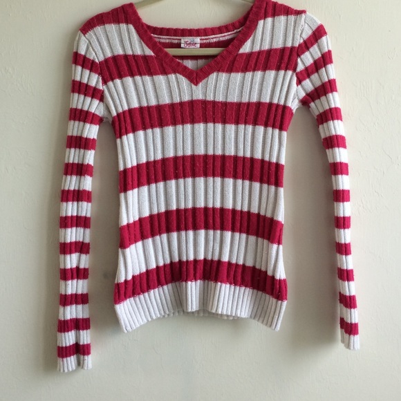 Pink and white justice top - Picture 1 of 3