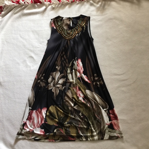 Tropical shift dress