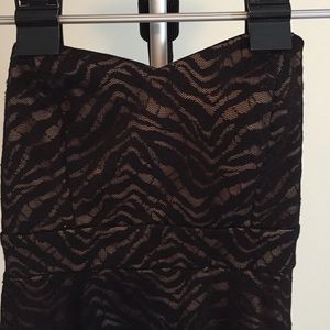 Forever 21 black lace mini dress