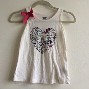 Childs sleeveless top