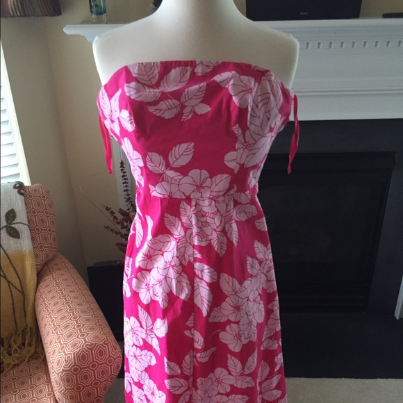 Express strapless dress