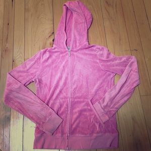 Juicy Couture Terry Cloth Zip Up!