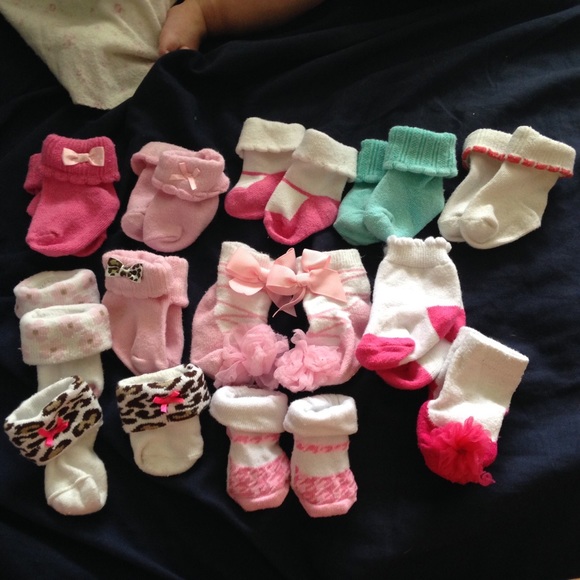 Baby girl socks👶🏼
