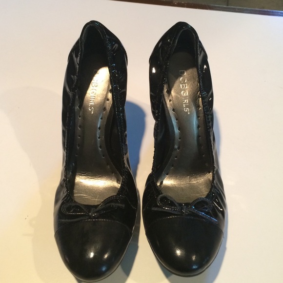 BCBGirls Paten leather heels
