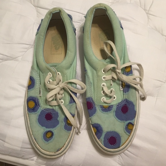 Floral printed Vans