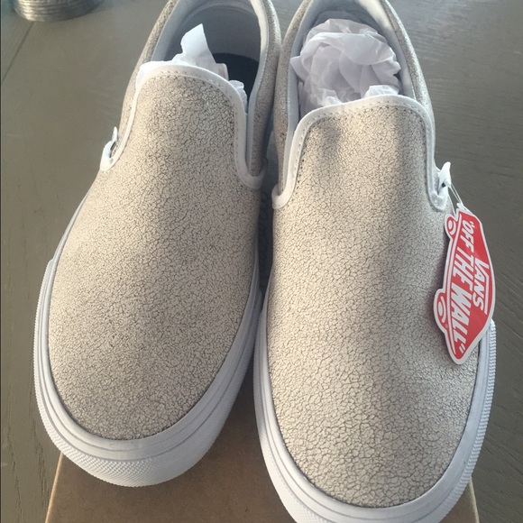Brand new Crackled vans