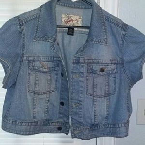 Lane Bryant cropped jacket