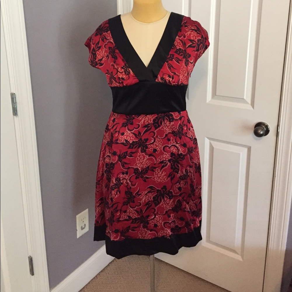 Bebe Asian Style Babydoll Dress