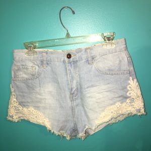 Forever 21 high waist shorts