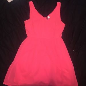 Pink dress