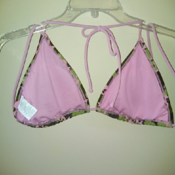 *SOLD* No Boundaries Camouflage String Bikini Top - Picture 2 of 4