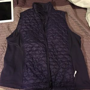 L.L. Bean quilted vest.