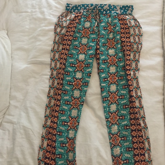Gypsy 05 printed rayon pants
