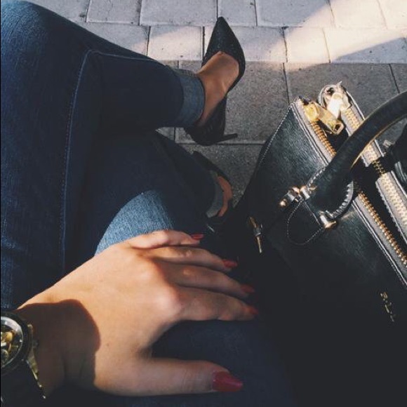Dolce Vita Kalila Black Jute Heels