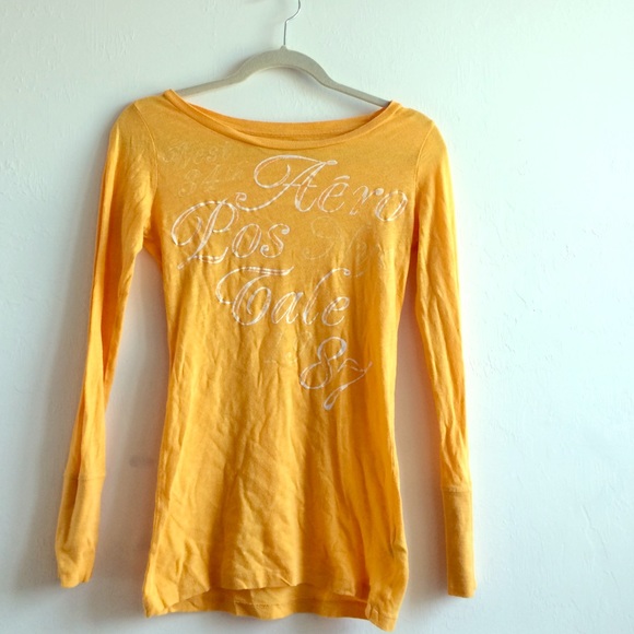 Yellow Aeropostale top - Picture 1 of 3