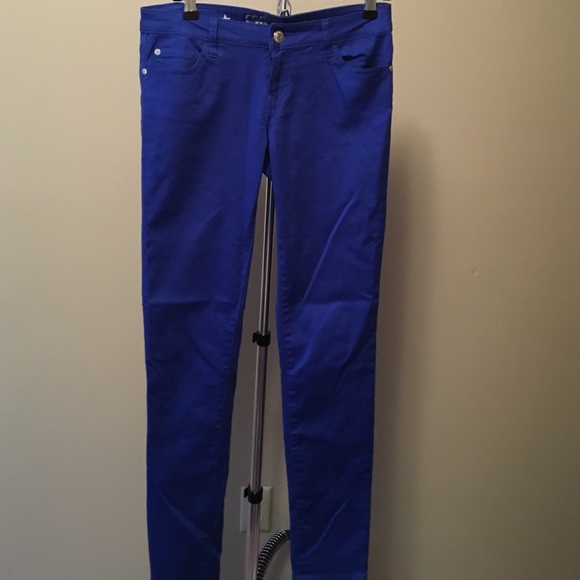 royal blue jeans pant