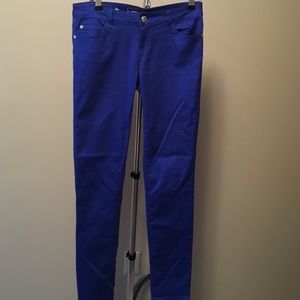 Royal Blue Skinny Jeans