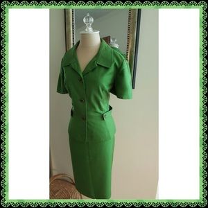 Adrianna Papell Silk Suit