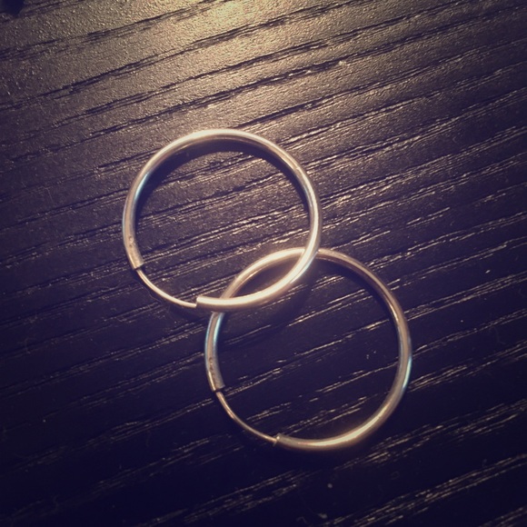 Silpada hoop earrings