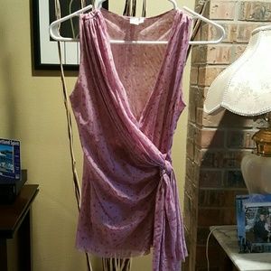 Sweet pea wrap around top