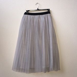 Everly gray tool midi skirt