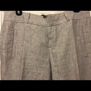 Banana Republic Martin Fit Linen Slacks