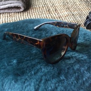 Anthropologie tortoise shell sunglasses