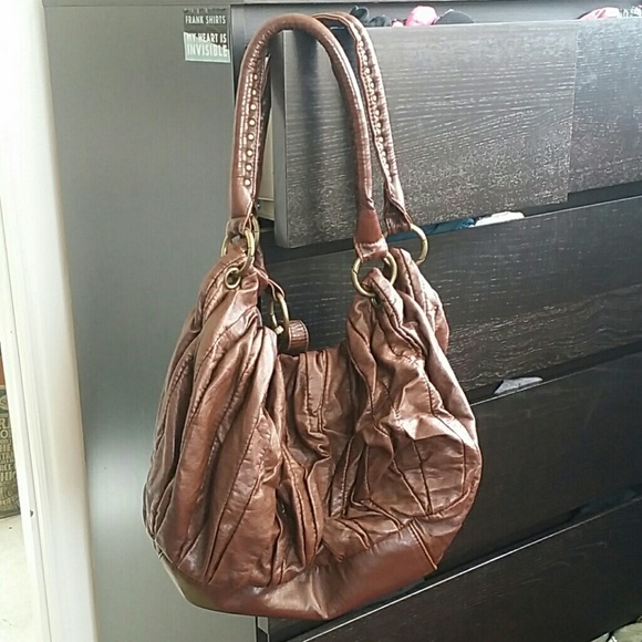 Deux Lux Brown Slouchy Hobo/Crossbody