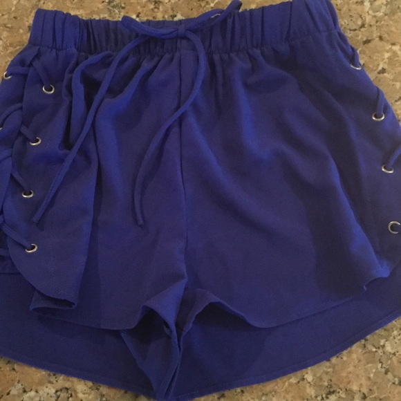 Royal Blue Charlotte Russe Shorts