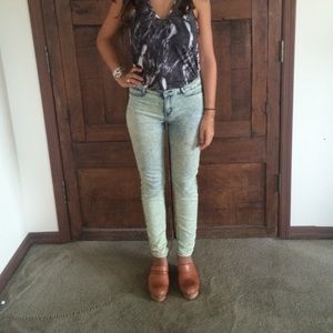 Green pants