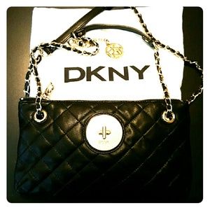 DKNY Quilted Nappa Crossbody Purse