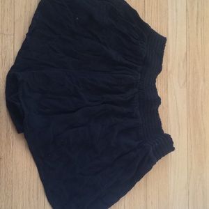 Urban outsiders black flowy shorts
