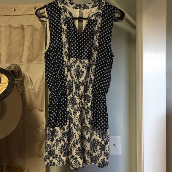 SOLD ON EBAY  - Ya Los Angeles blue floral romper