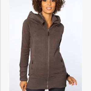Burton Minx Hoody in Dusk (heli-skiing branding)