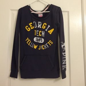 VS PINK Georgia Tech Sweatshirt