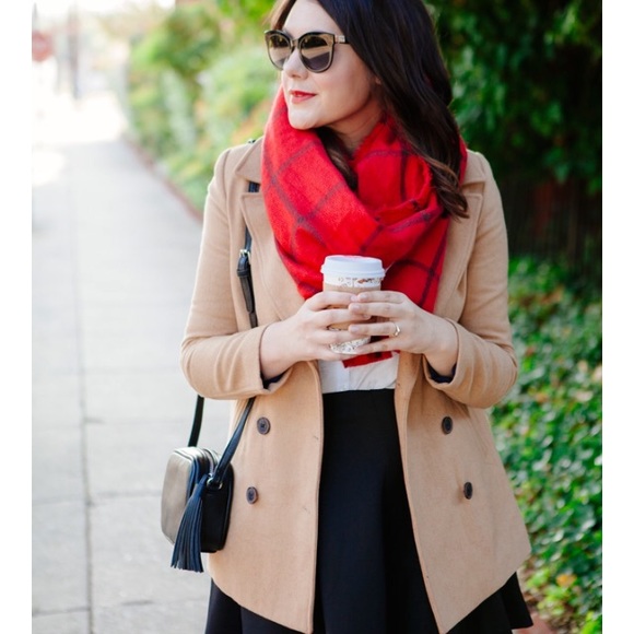 Size Large Camel Pea Coat