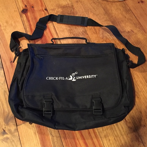 Chick-fil-A university laptop bag
