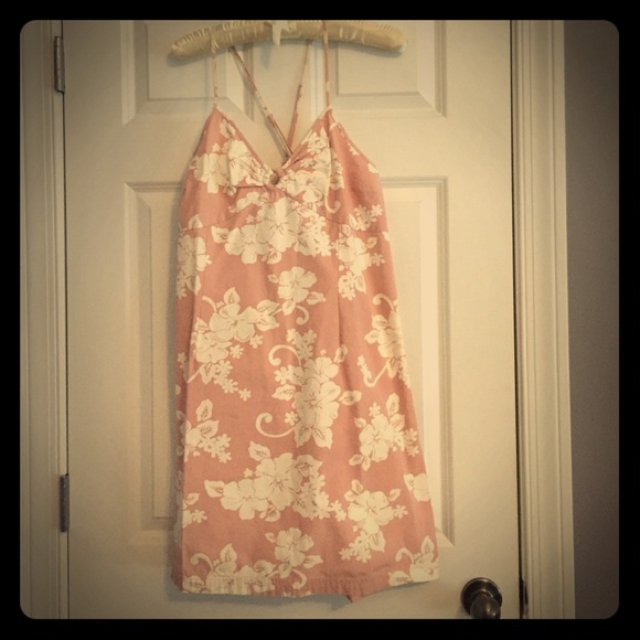 Pink and White Surfer Beach Dress