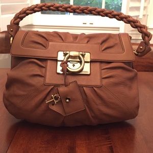 Brown Salvatore Ferragamo Shoulder Bag