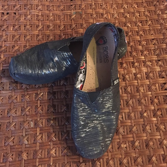 Sketchers BOBS brand espadrilles black sparkles