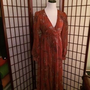 H&M Bohemian Style Maxi Dress