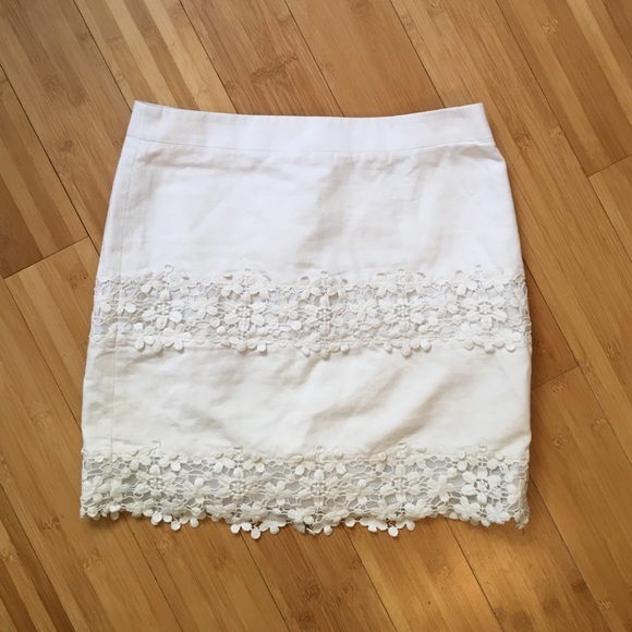 j Crew cotton skirt