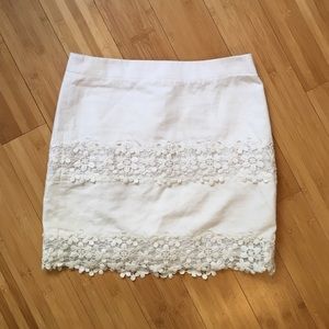 j Crew cotton skirt